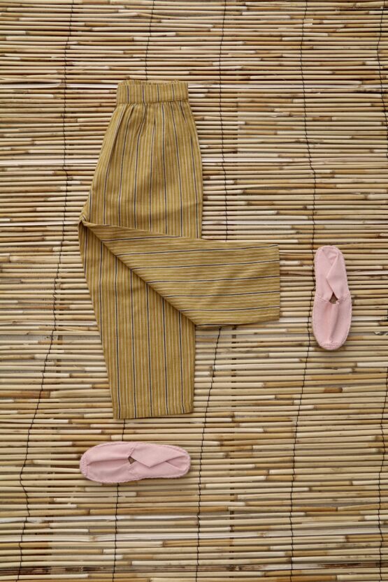 Bonjour - Pantalon - Rayure transat curry – Image 2