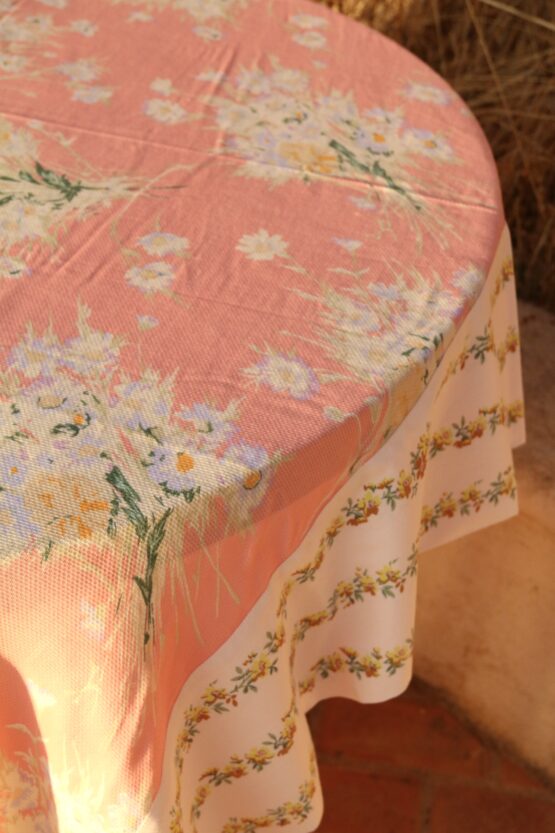 Bonjour - Nappe imprimé Marguerite